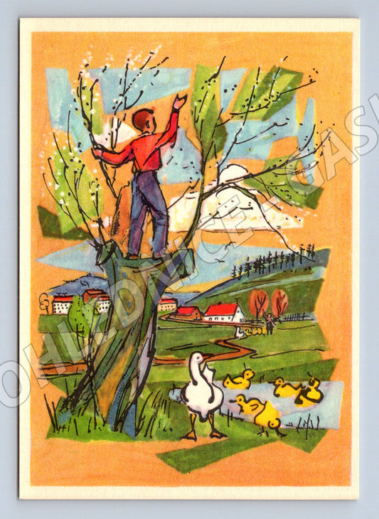 Easter postcard Happy Easter J Toroň (M10031)
