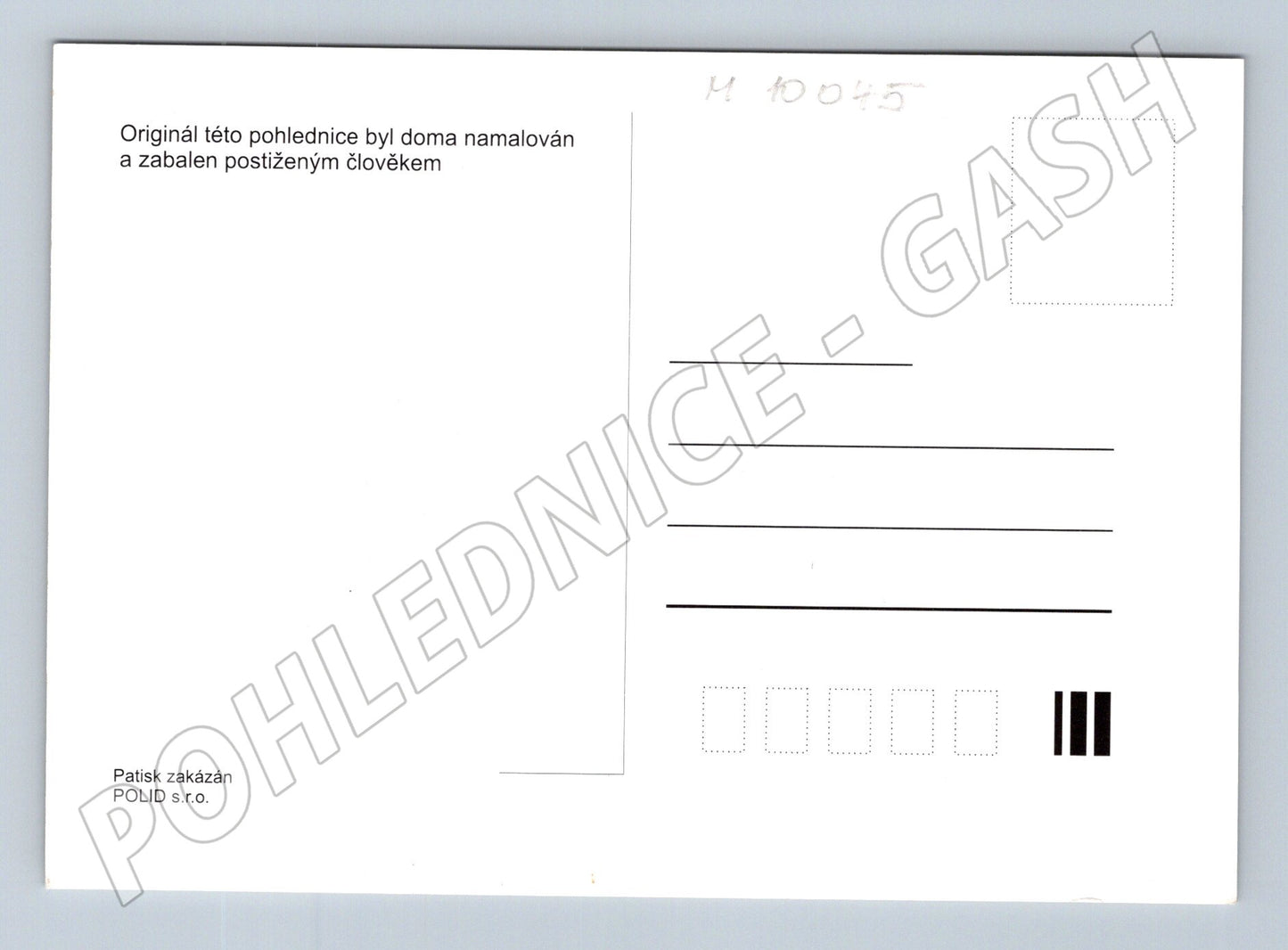 Velikonoční pohlednice kuřátka ruční kresba (M10045)