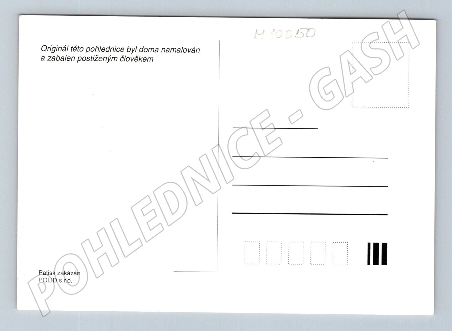 Velikonoční pohlednice Veselé Velikonoce ruční (M10050)