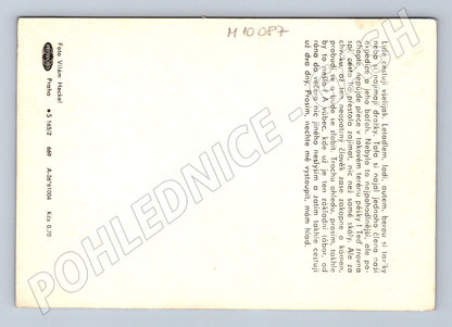 Pohlednice Vilém Heckel horolezci Pressfoto (M10087)