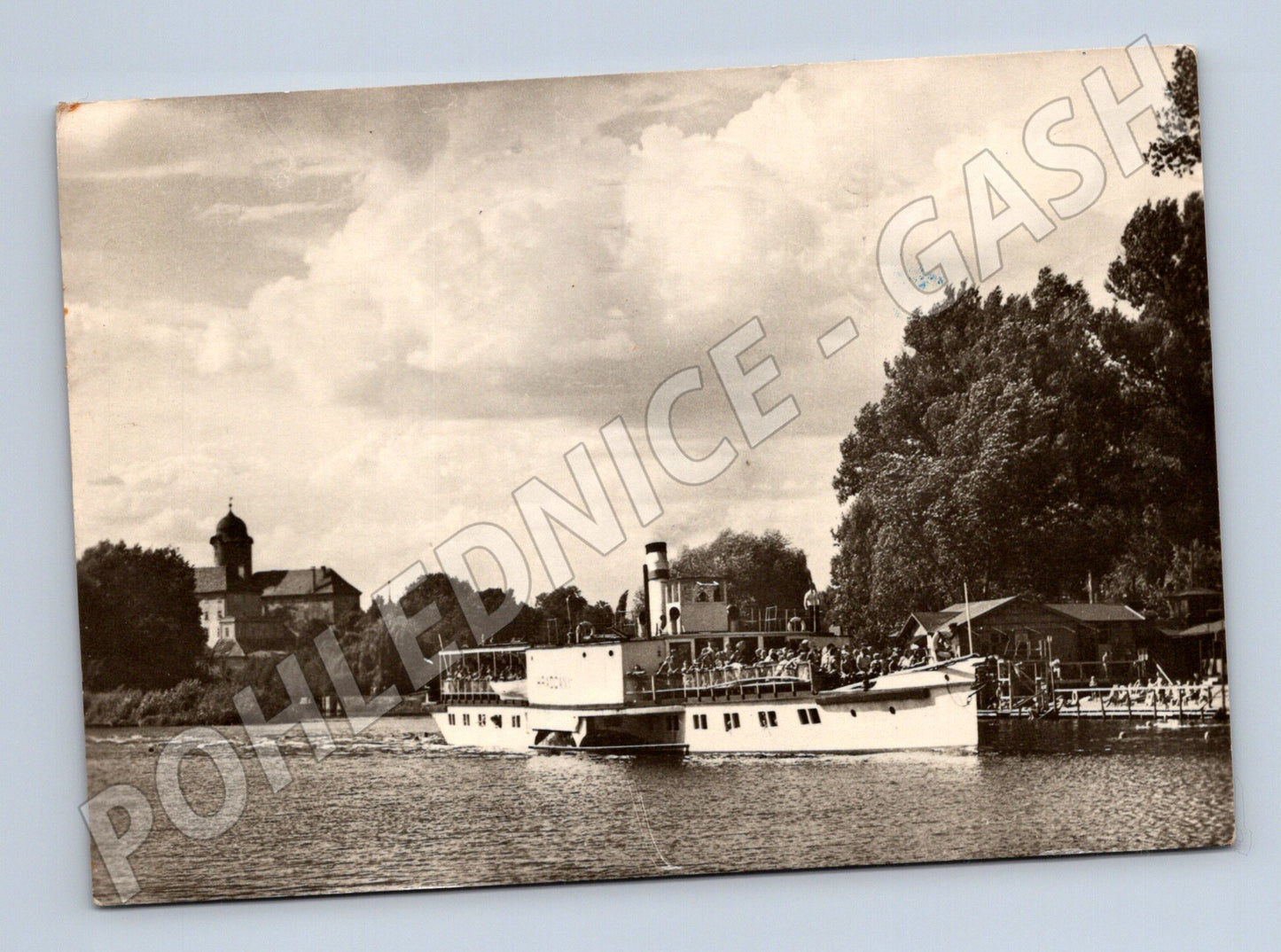 Poděbrady steamer on the Elbe historical used (M10109)