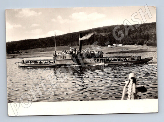 Vranovská přehrada parník MIR 1960 prošlá (M10110)