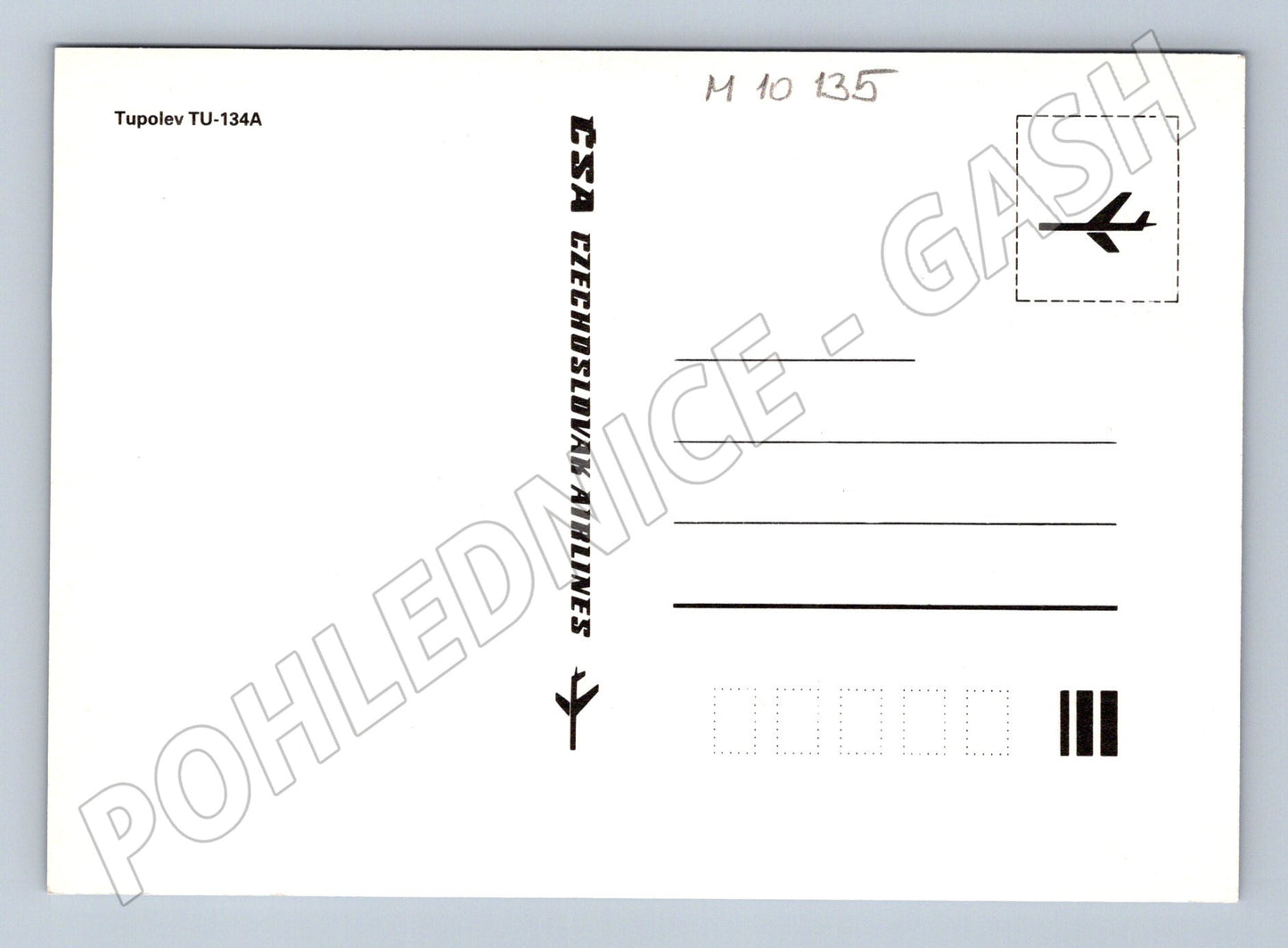 ČSA Tupolev TU-134A letecká doprava (M10135)