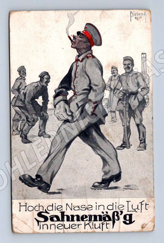 Feldpost 1917 německý voják 1 světová válka (M10150)