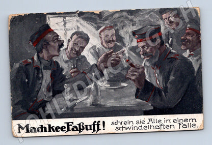 Feldpost 1 sv válka humorní vojáci (M10152)