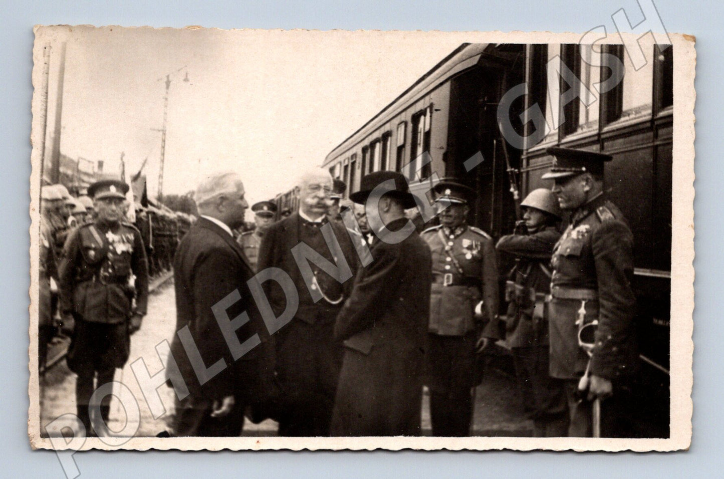 Ceremonial welcome at the Uzhhorod train 1935 (M10157)