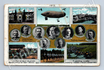 Imperial maneuvers near Tábor 1913 RU Army (M10160)