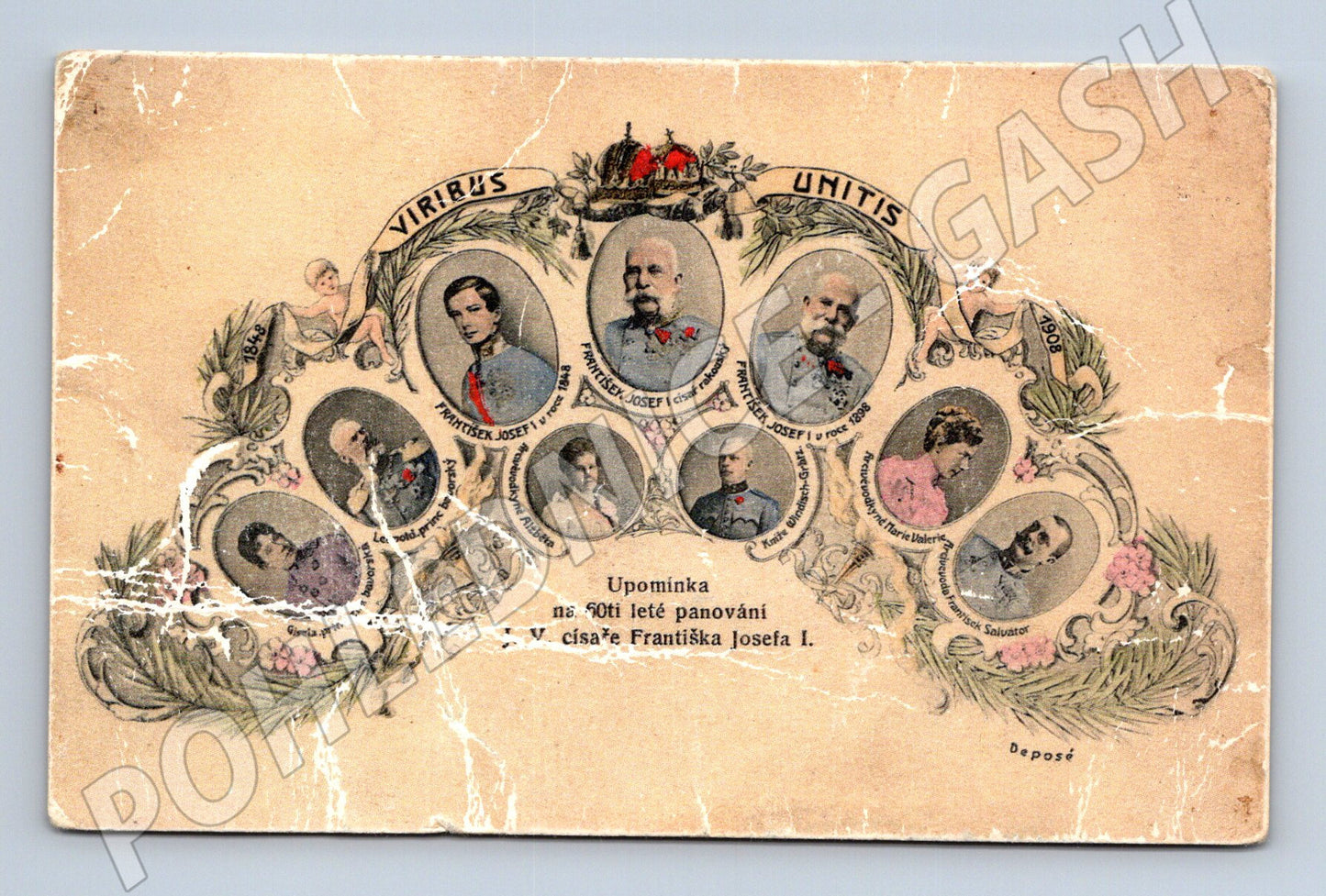 Franz Joseph I 50 years of reign commemorative (M10166)