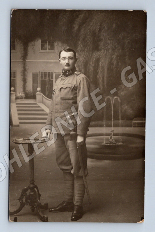 Soldier RU 1915 handwritten stamp (M10172)