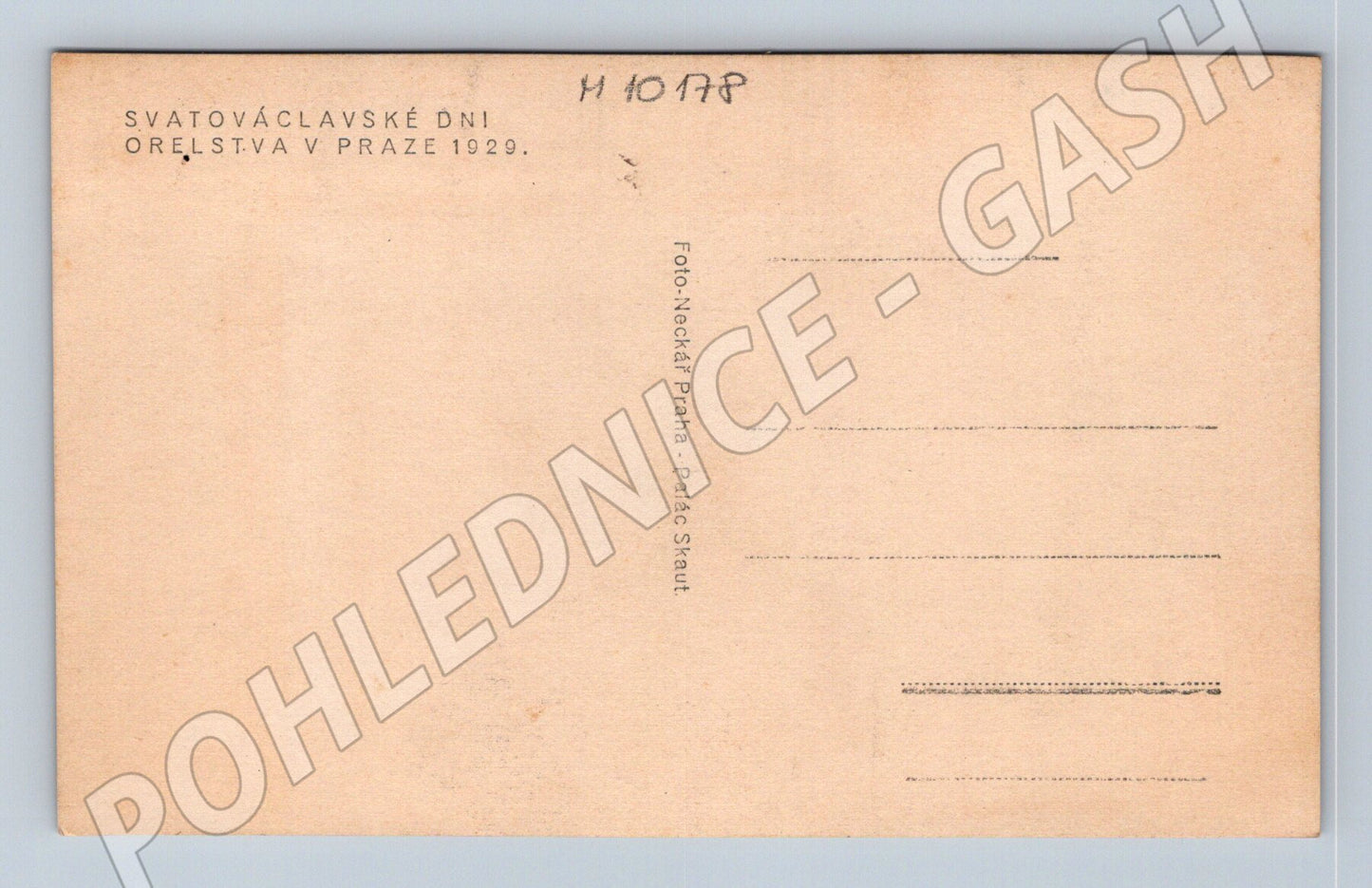 St. Wenceslas Days of the Eagles Prague 1929 (M10178)