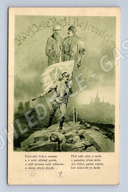 Boží bojovníci český legionář malý formát (M10182)