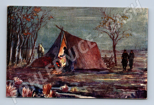 Cikáni v noci Podkarpatská Rus etnografie (M10188)