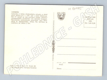 Pohlednice Vamberk - vícefoto (M10195)