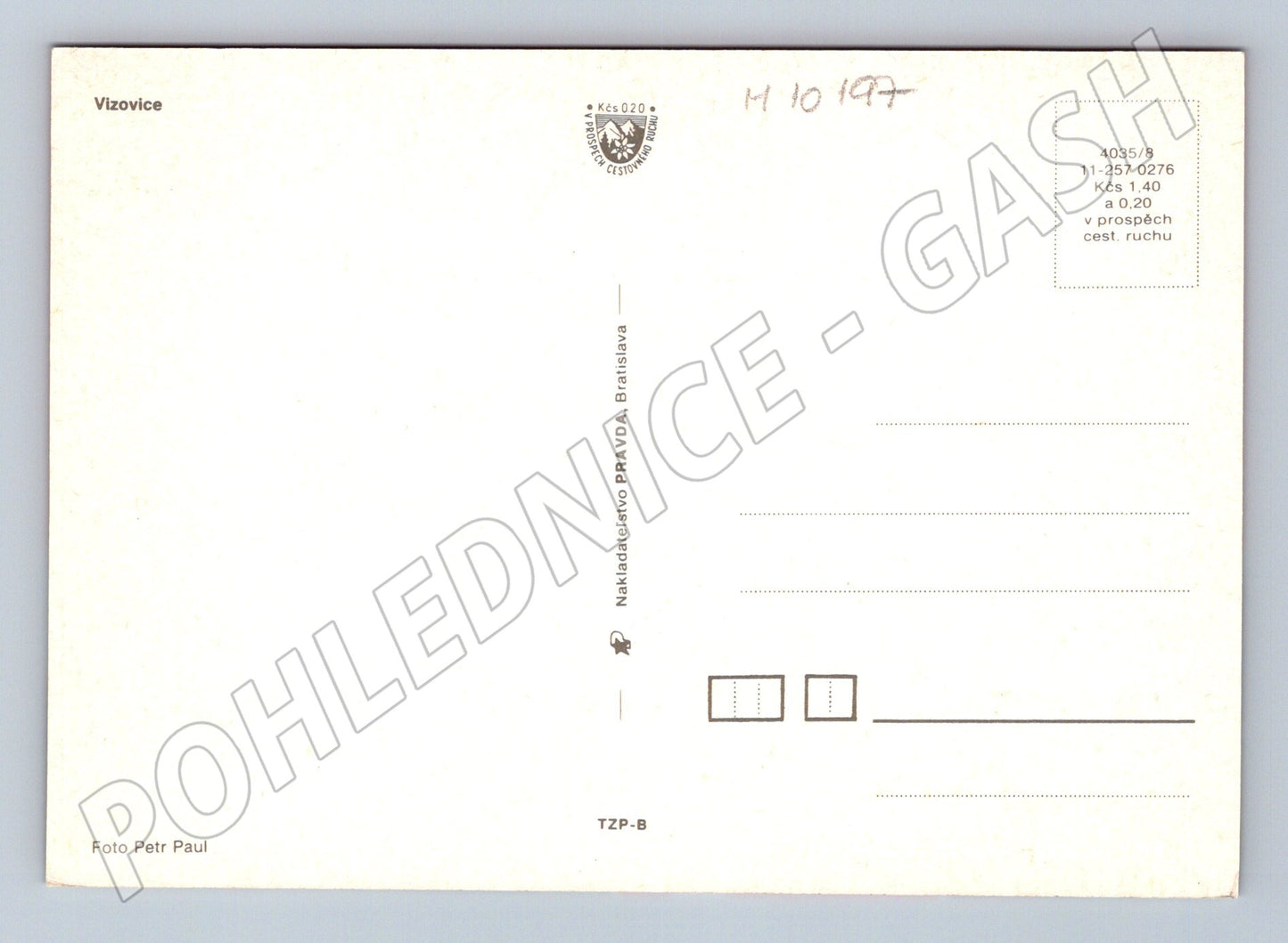 Pohlednice Vizovice – víceobrázková pohlednice (M10197)