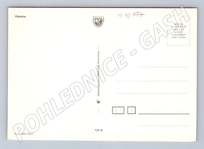 Pohlednice Vizovice – víceobrázková pohlednice (M10197)