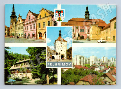 Pohlednice Pelhřimov – koláž města (M10204)