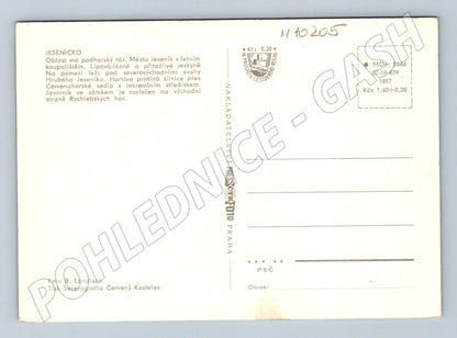 Pohlednice Jesenicko – více záběrů (M10205)