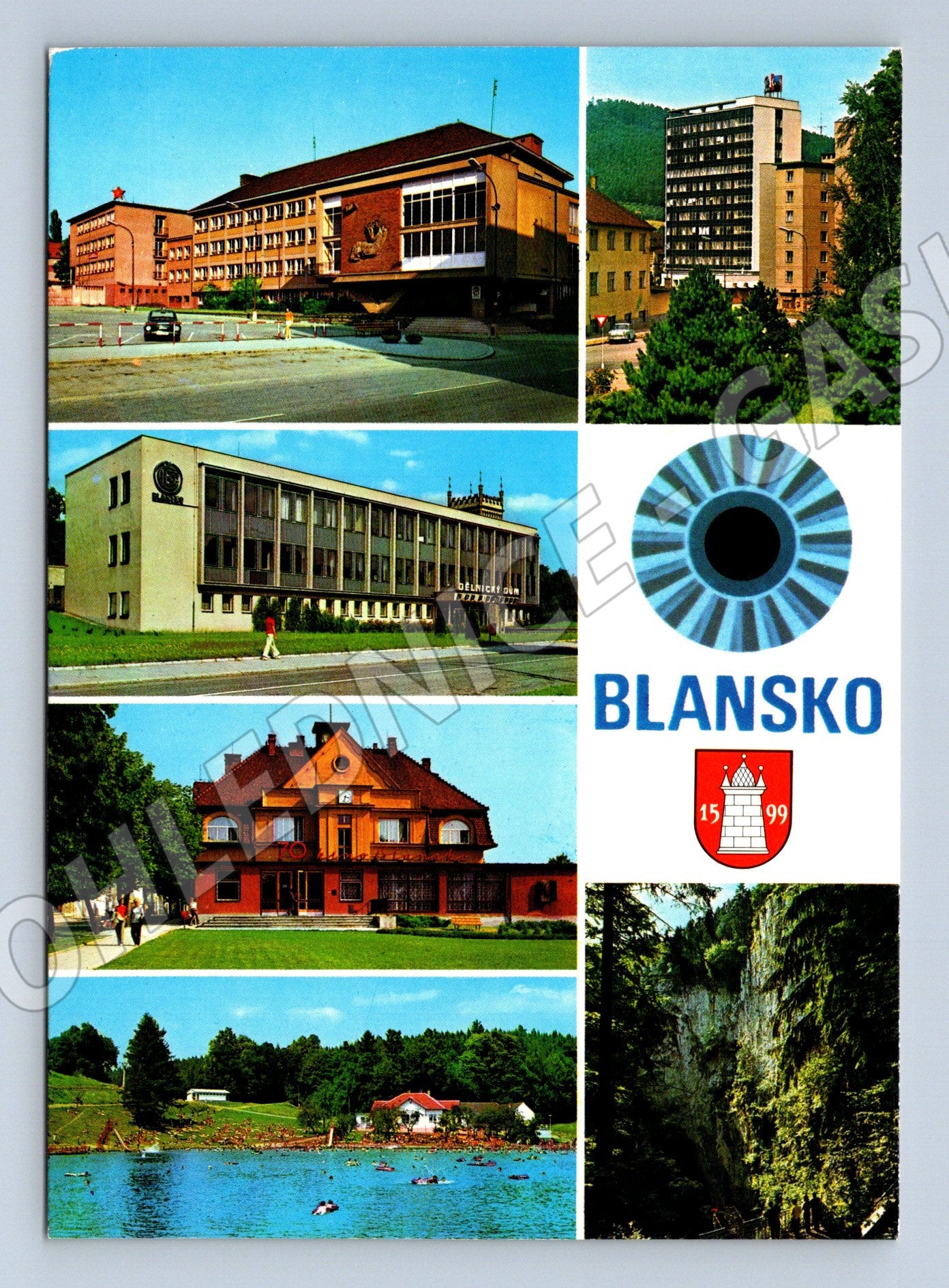 Pohlednice Blansko Architektura a krajina (M10208)