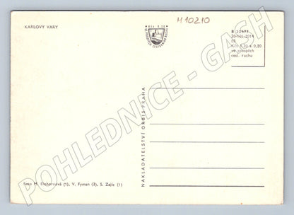 Pohlednice Karlovy Vary – historická (M10210)