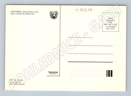 Pohlednice Jáchymov – Ústav akademika Běhounka (M10217)