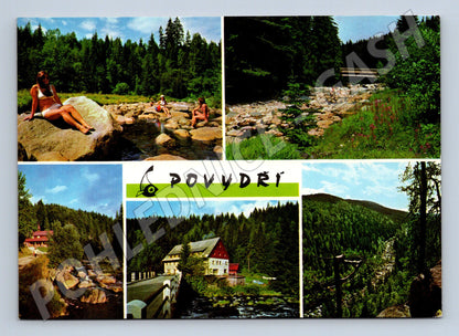 Pohlednice Povydří – Šumava, řeka Vydra (M10218)
