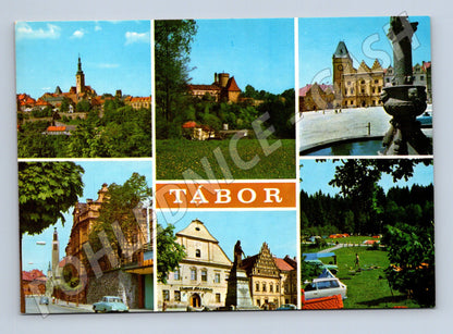 Pohlednice Tábor víceobrázková (M10219)