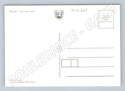 Pohlednice TŘEBOŇ – historické centrum (M10221)