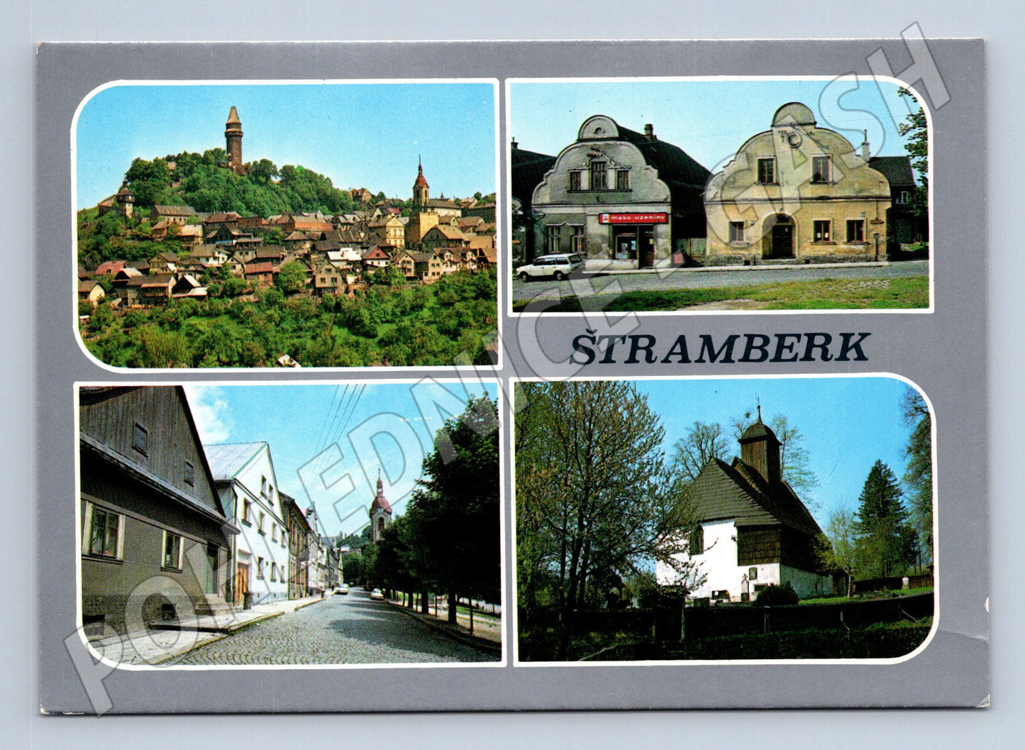 Pohlednice Štramberk – věž Trúba (M10223)