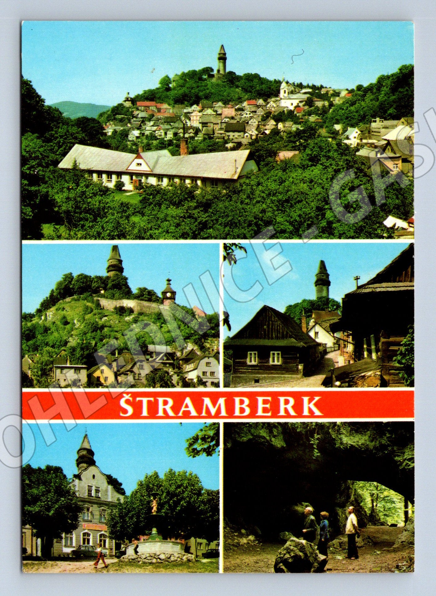 Pohlednice Štramberk – koláž, Panorama Praha (M10224)