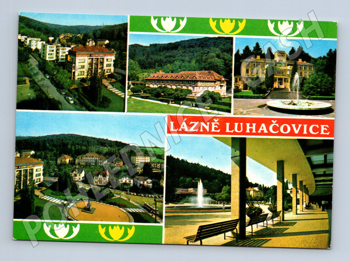 Pohlednice Lázně Luhačovice - historická (M10228)