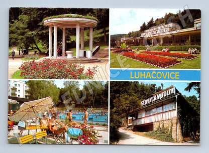 Pohlednice Luhačovice lázeňské město (M10229)