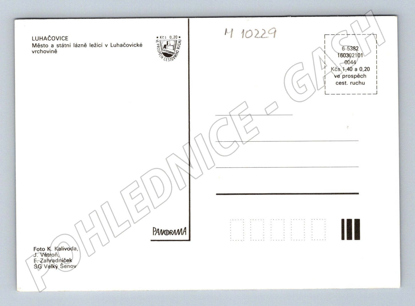 Pohlednice Luhačovice lázeňské město (M10229)