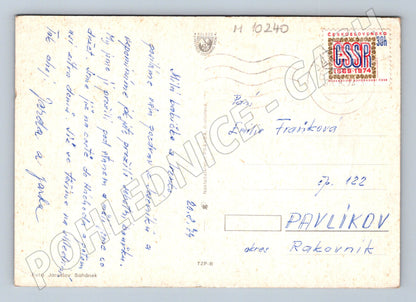 Pohlednice Karlova Studánka – lázně, krajina (M10240)