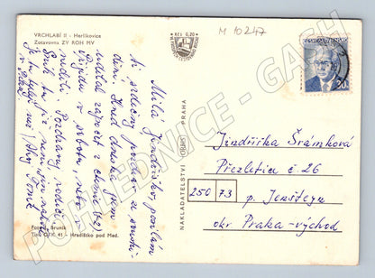 Pohlednice Vrchlabí – Herlíkovice (M10247)