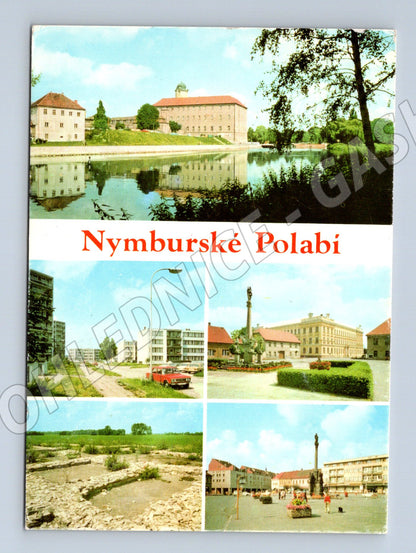 Pohlednice Nymburské Polabí – Nymburk 1985 (M10251)