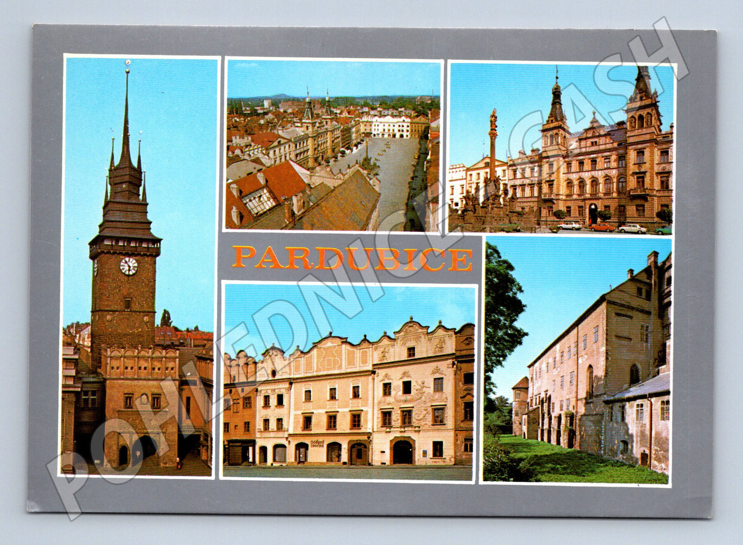 Pohlednice Pardubice – historické památky (M10255)