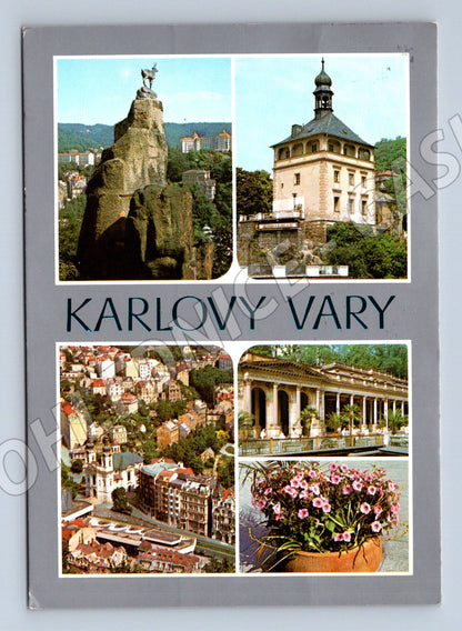 Pohlednice Karlovy Vary - historická lázeňská (M10257)