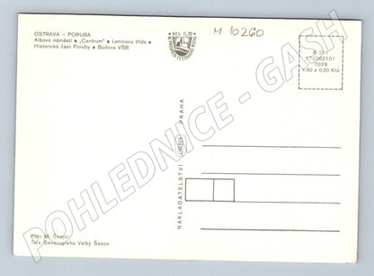 Pohlednice Ostrava-Poruba historická – více záběrů (M10260)