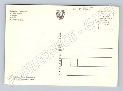 Pohlednice Šumava Povydří - Turnerova chata (M10265)