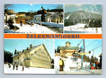 Pohlednice Železnorudsko – Šumava, zimní (M10266)