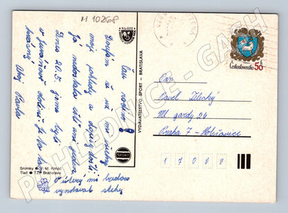 Pohlednice Pozdrav z Oravy - zimní slovenská (M10268)