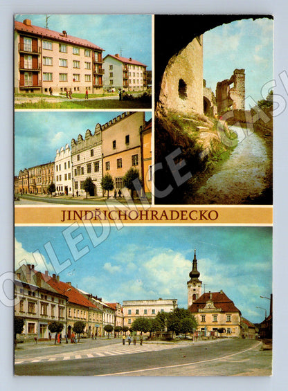 Pohlednice Jindřichohradecko – více záběrů (M10269)