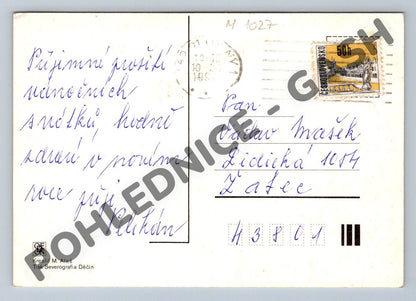 Pohlednice Vánoční M. Aleš (M1027)