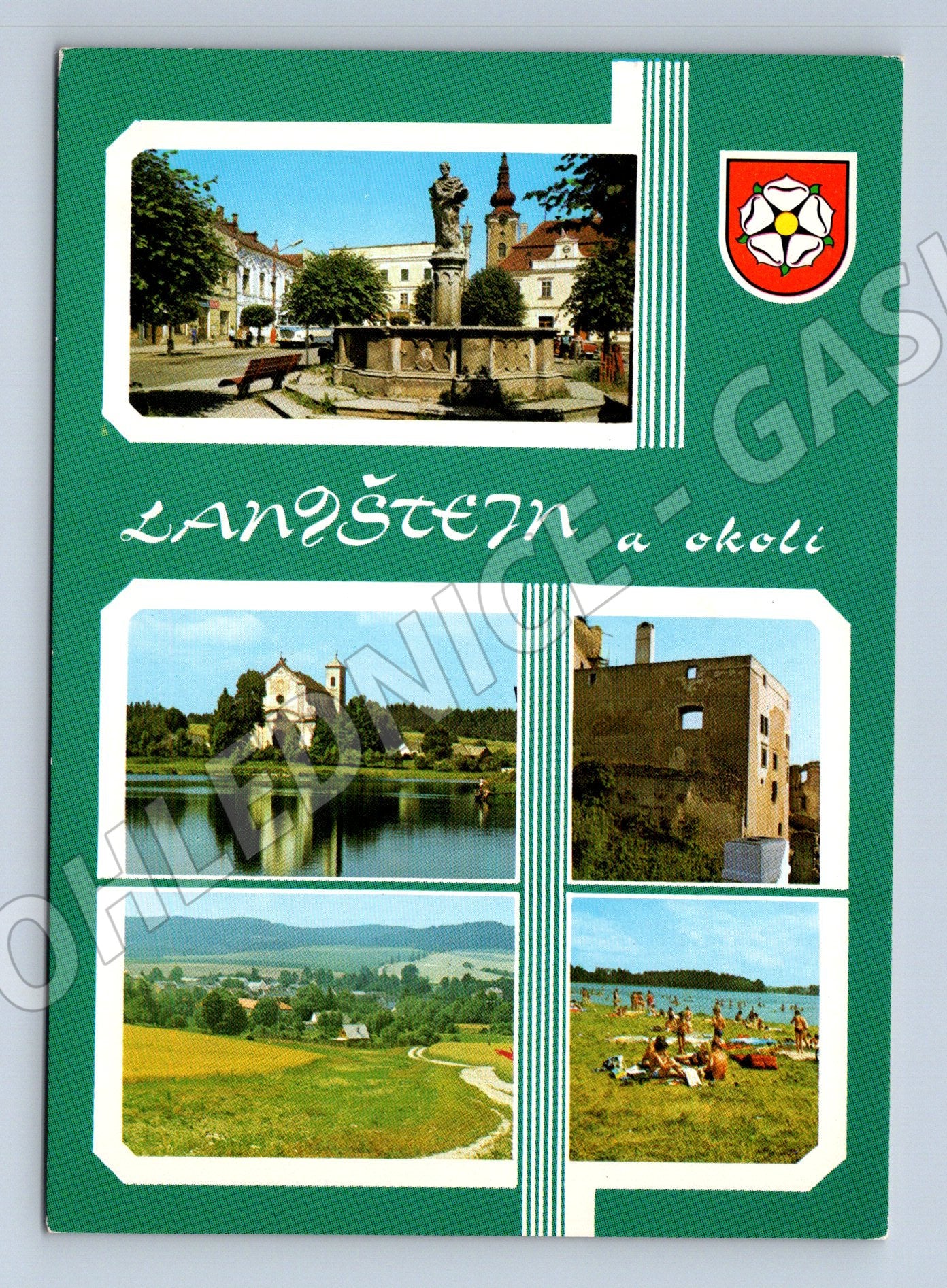 Pohlednice Landštejn a okolí (M10270)