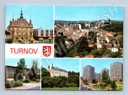 Pohlednice Turnov – více záběrů (M10272)