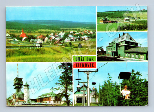 Pohlednice Boží Dar – Klínovec, Krušné hory (M10275)
