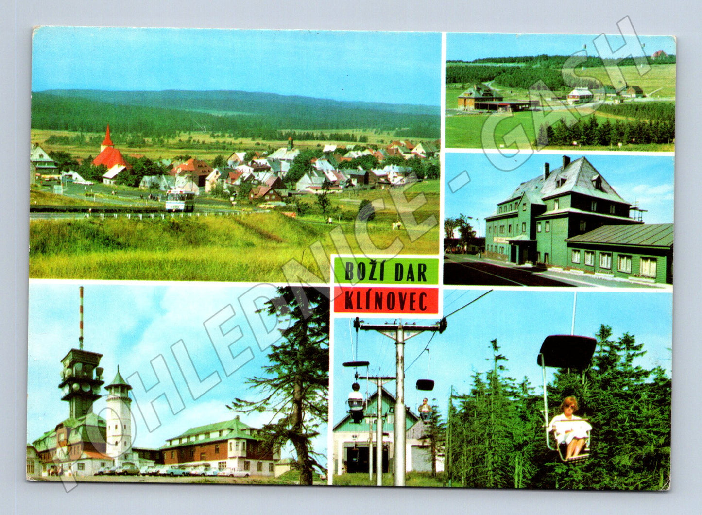 Pohlednice Boží Dar – Klínovec (M10280)