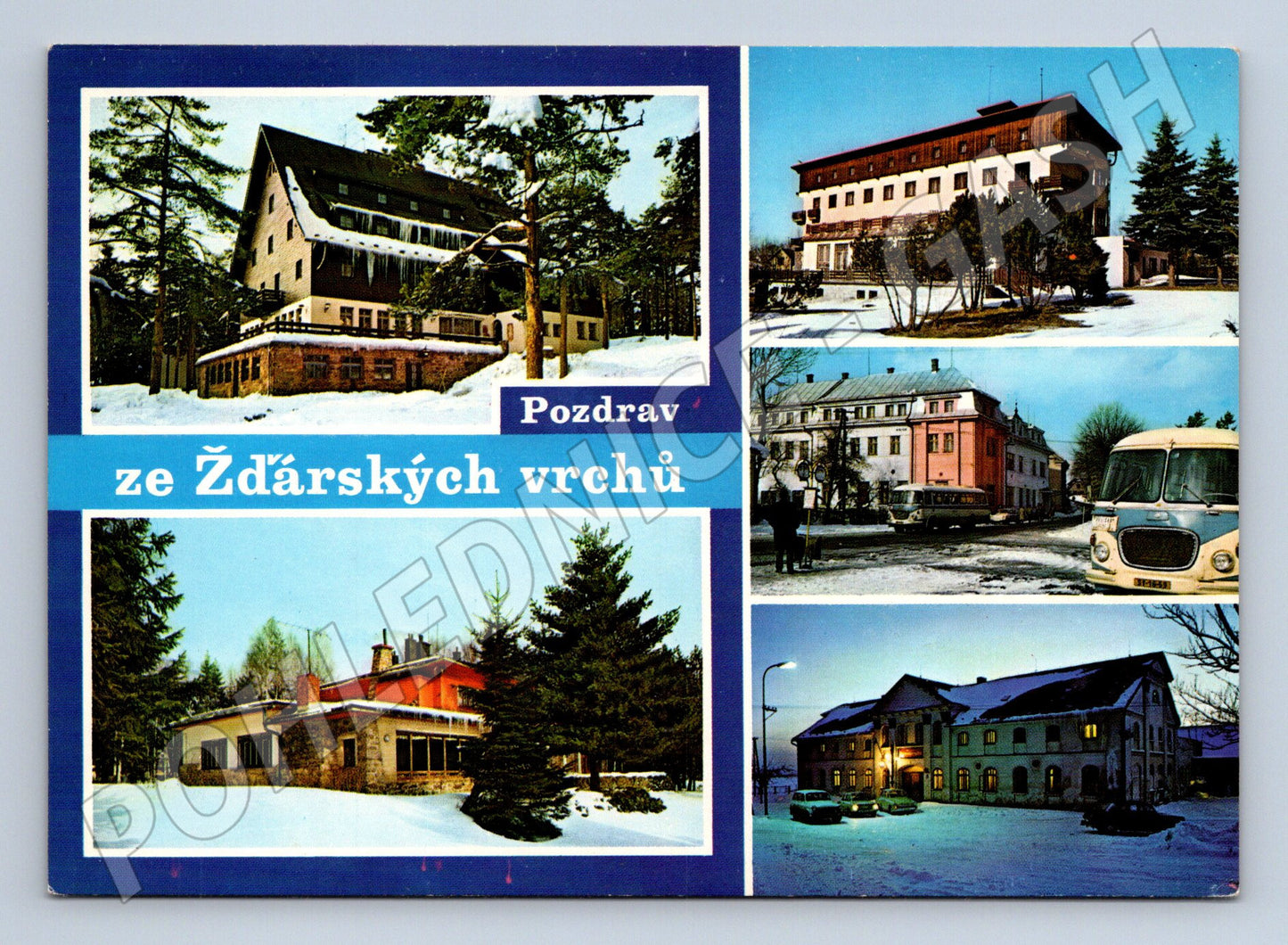Pohlednice Pozdrav ze Žďárských vrchů (M10283)