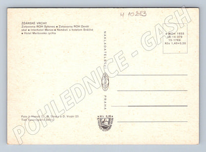 Pohlednice Pozdrav ze Žďárských vrchů (M10283)