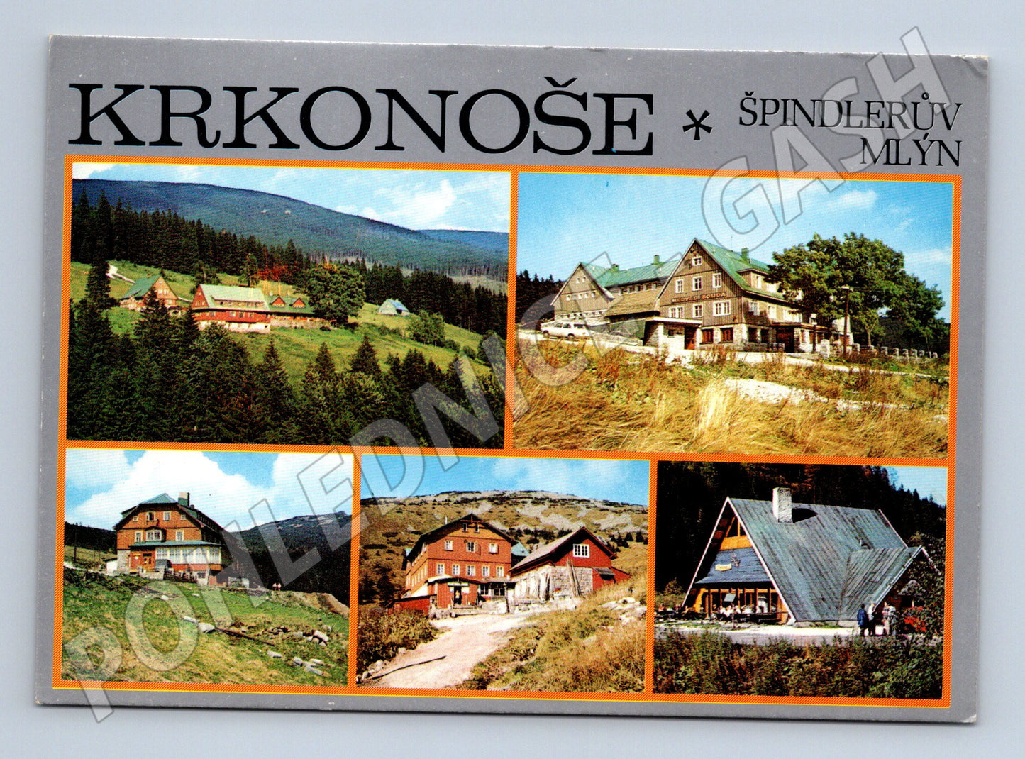 Pohlednice Krkonoše Špindlerův Mlýn – horské boudy (M10284)